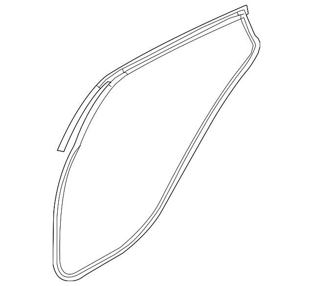 83140L3000 Door WeatherStrip 20212022 Kia K5 Kia.Parts Store