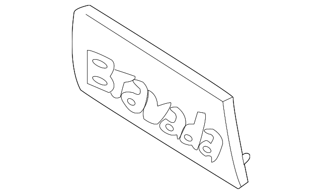 Plate, Front License Plt Na                    *Primed)(Pain - GM (12377136)