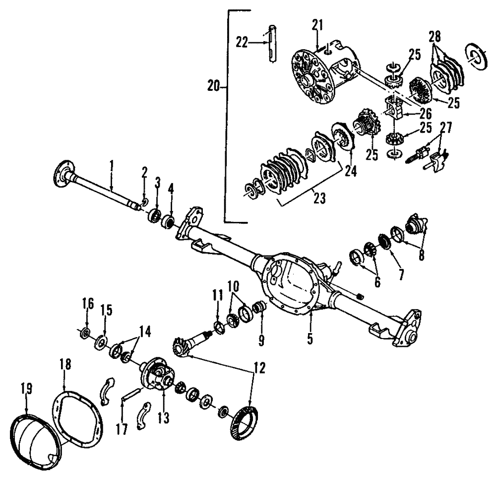 Axle Housing - GM (12471213)