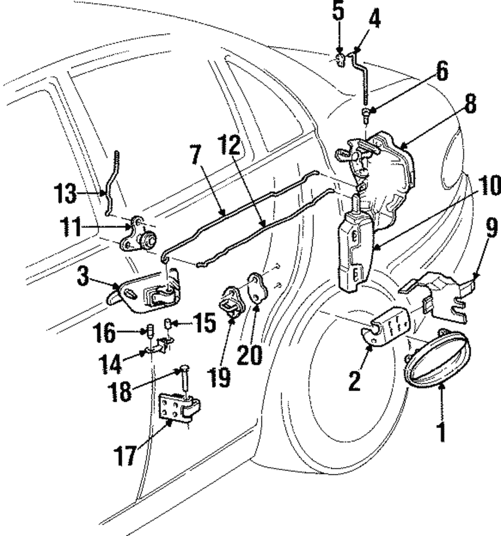 Check, Rear S/D - GM (90563486)