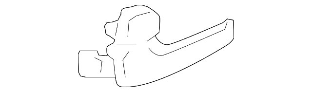 Front Interior Driver Side Door Handle - GM (89044625)
