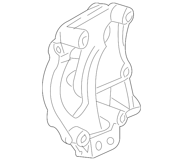 A/C Compressor Bracket - Ford (YF1Z-19N586-BA)