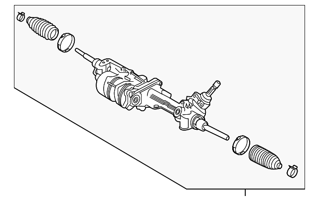Rack And Pinion Assembly - Toyota (44250-62090)