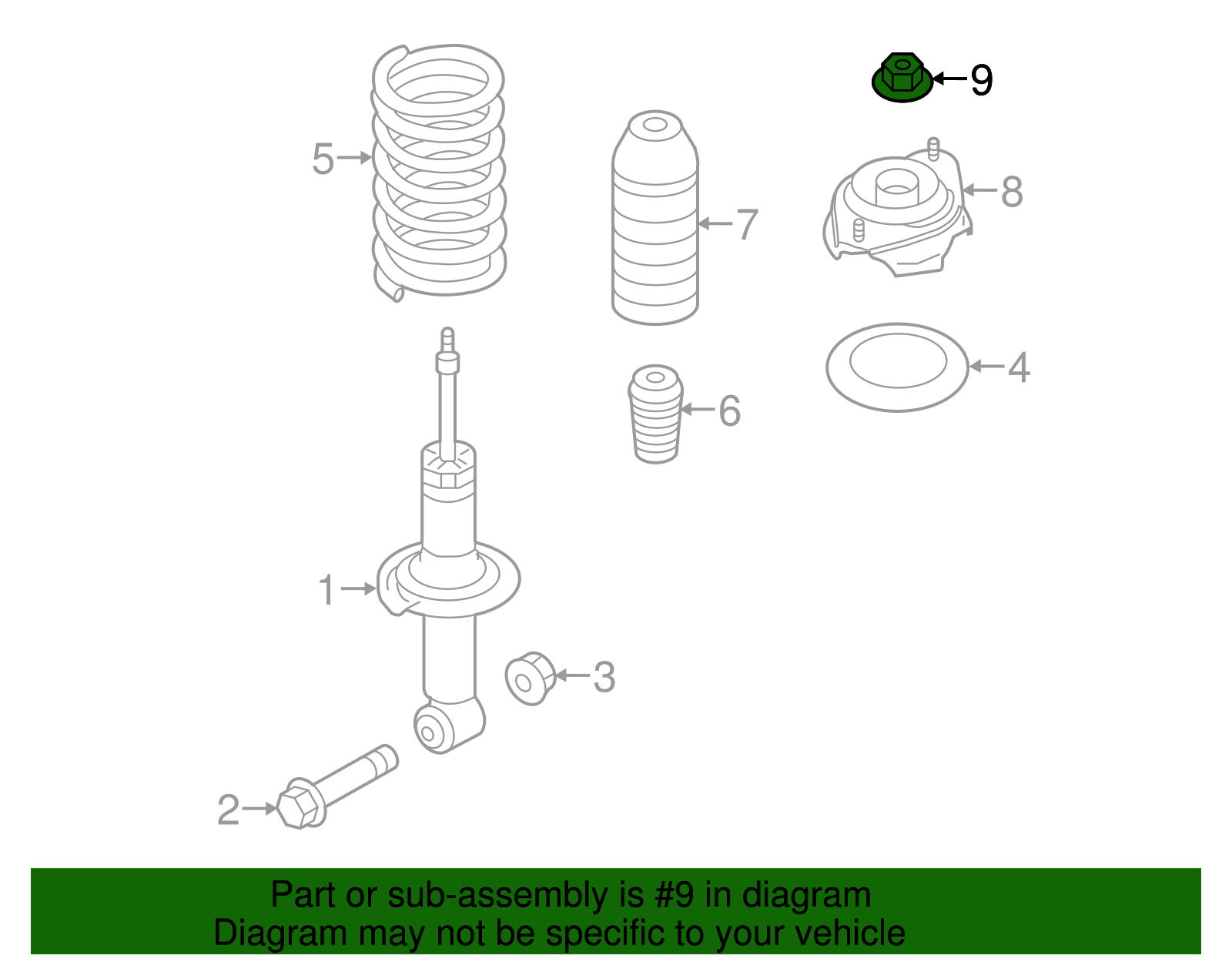 Top Nut - Scion (SU003-02869)