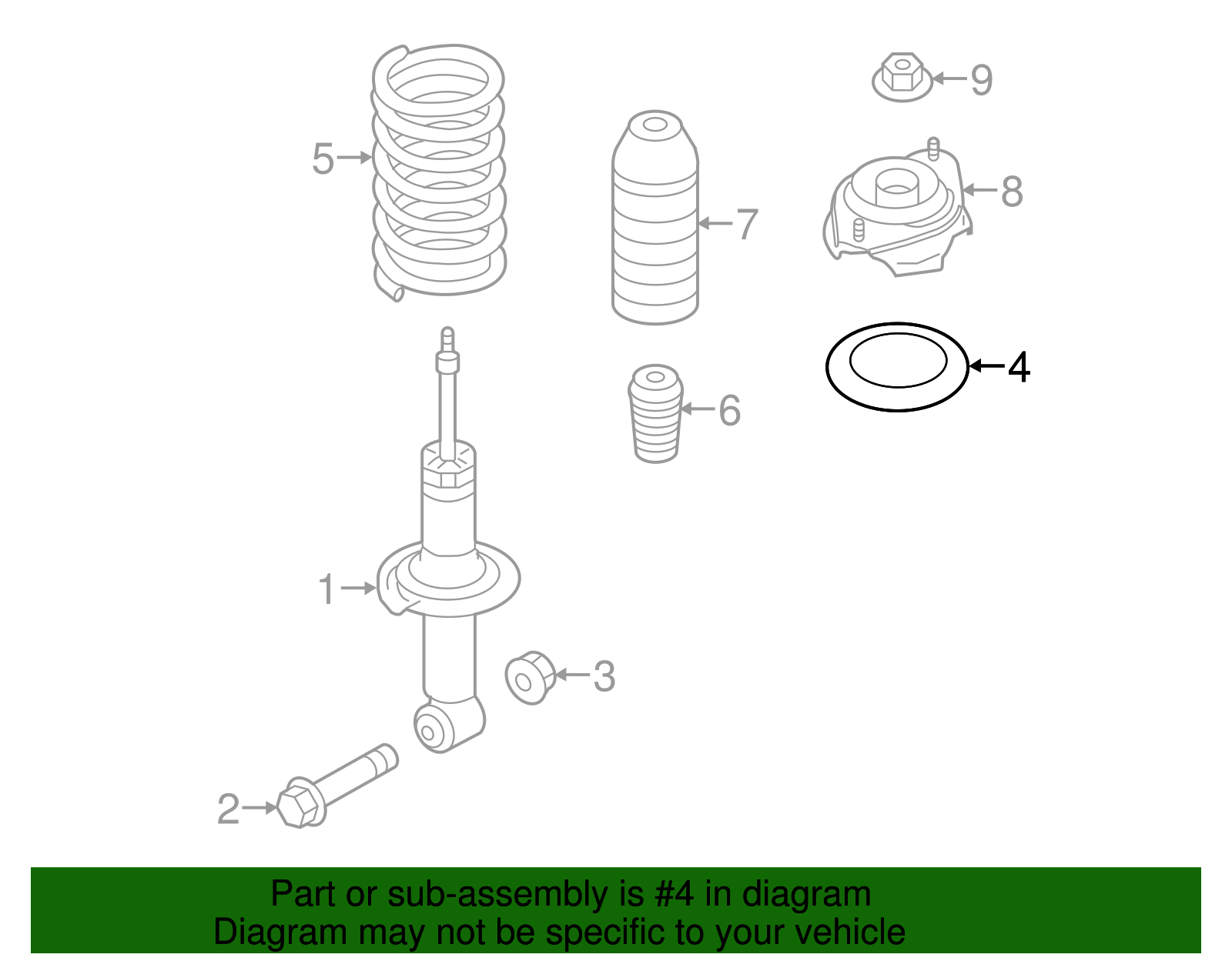 Spring Seat - Scion (SU003-00387)