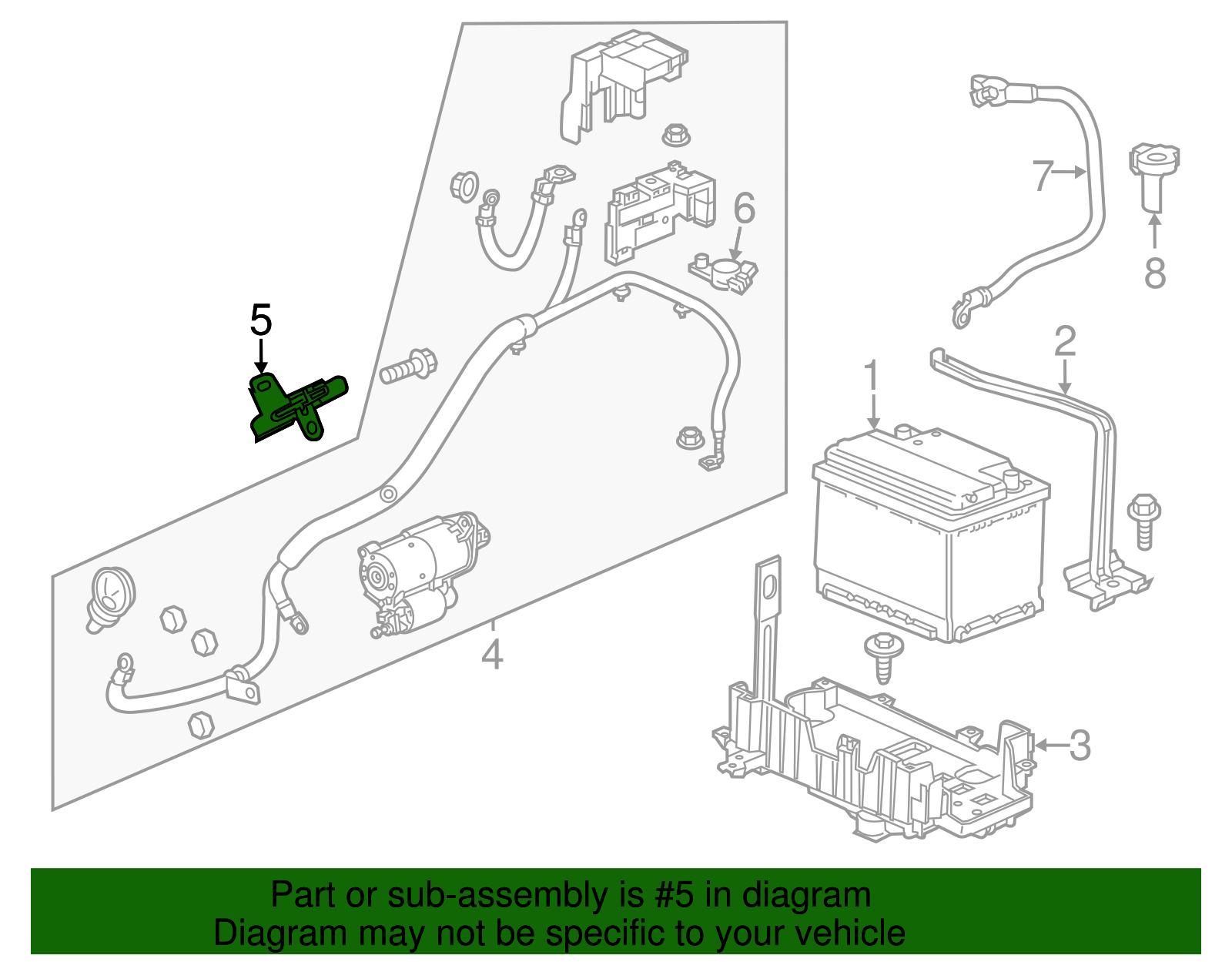 Multi-Purpose Bracket - GM (96312504)