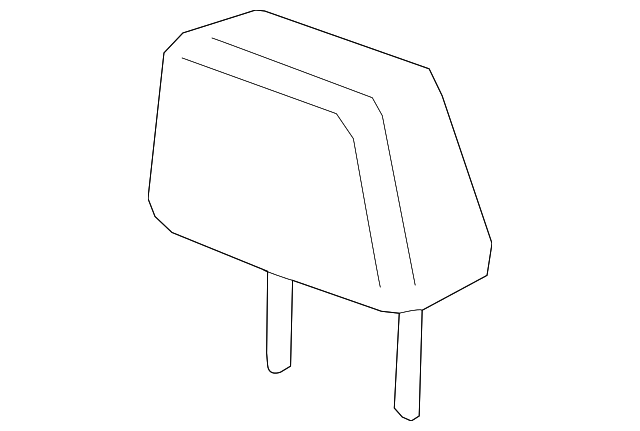Vechio Base Sauvage Front Seat Head Restraint - GM (87838091)
