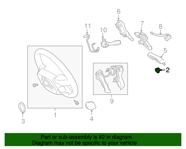 19932024 Toyota Steering Wheel Nut 9017912071 Toyota Parts Center