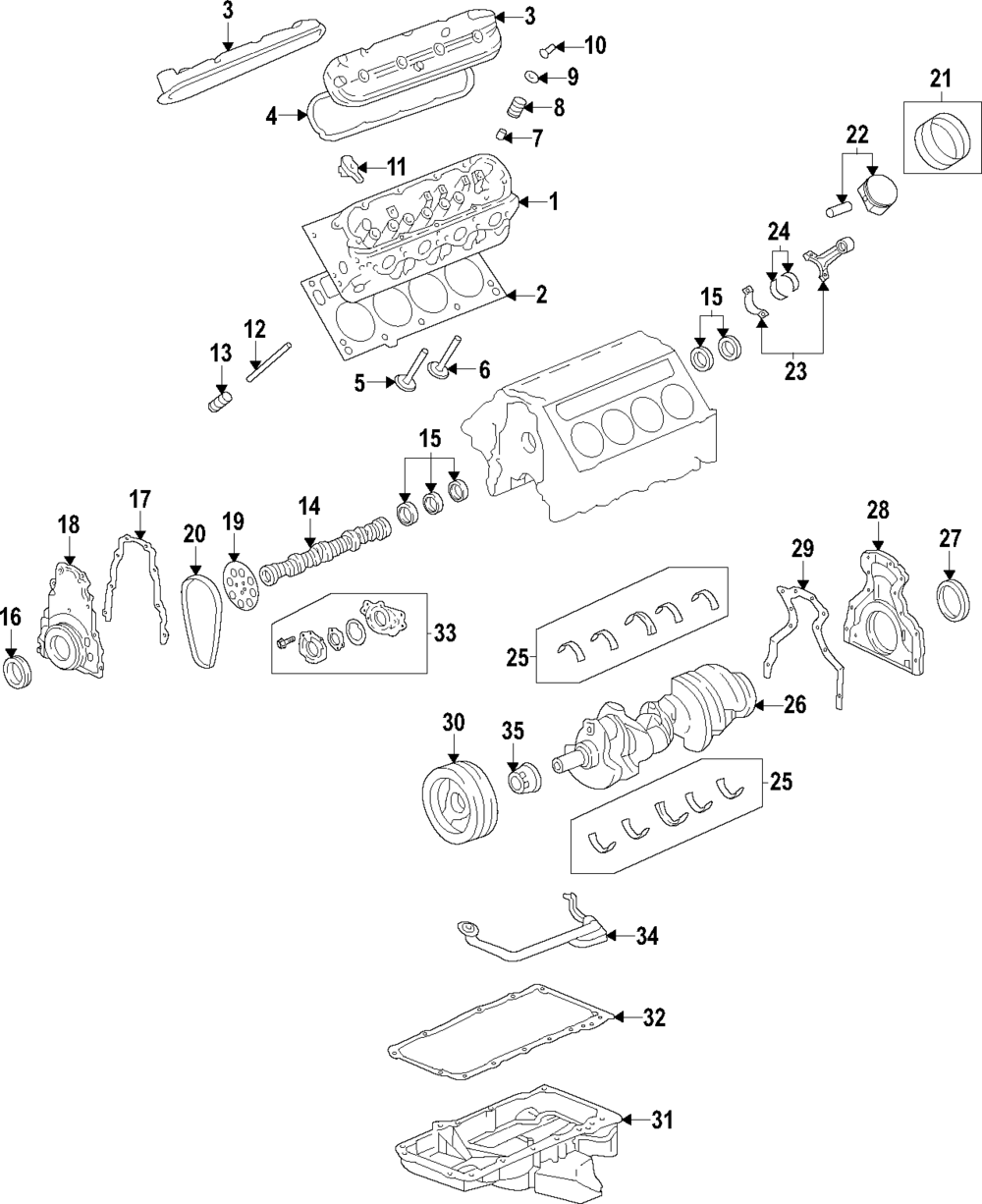 Engine Intake Valve - GM (12627971)