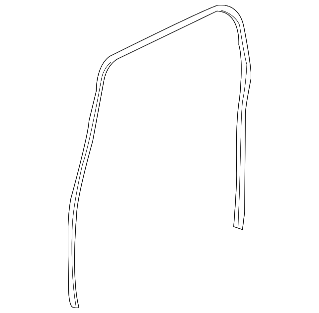Front Side Door Auxiliary Weatherstrip - GM (25931888)
