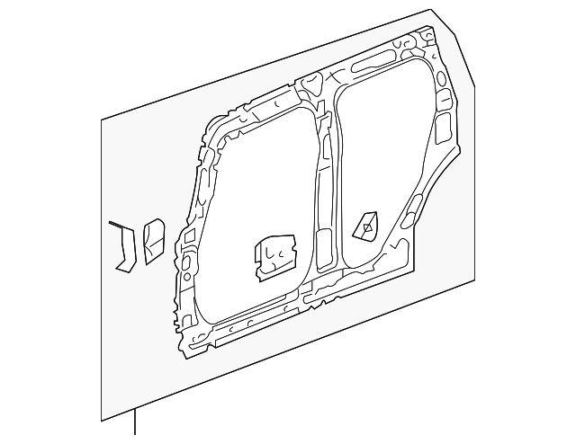 Frame Assembly-Body Side Inner - GM (25937231)