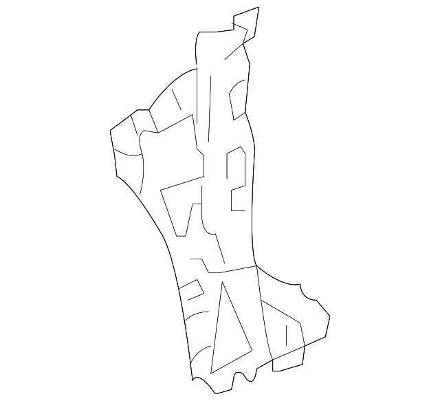 Reinforcement, Front S/D Opg Frm Lower - GM (15247833)