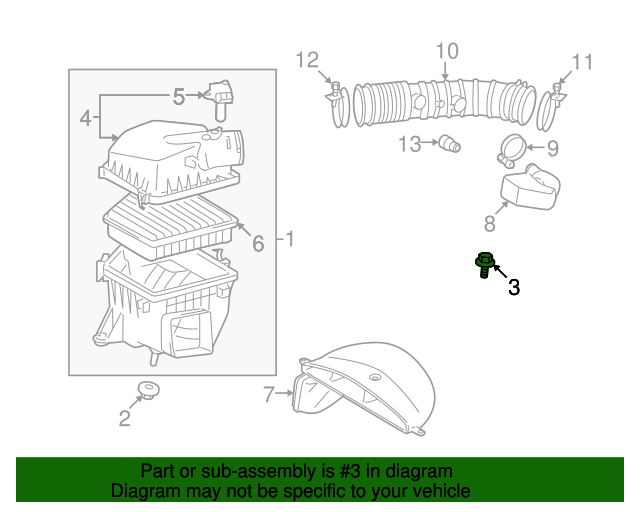 9011906953 A/C Condenser Fan Motor Bolt 20062024 Lexus Lexus of