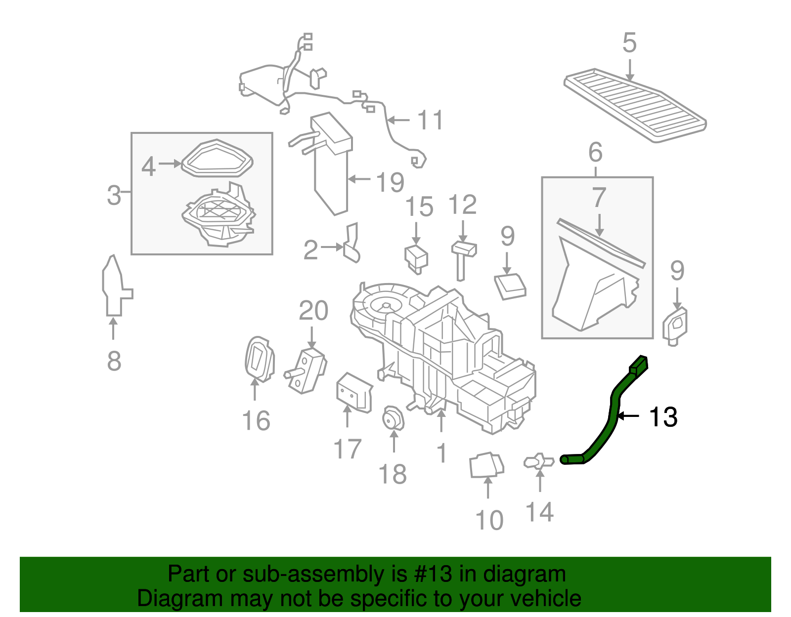Motorcraft™ In-Car Sensor - Ford (YH-1816)
