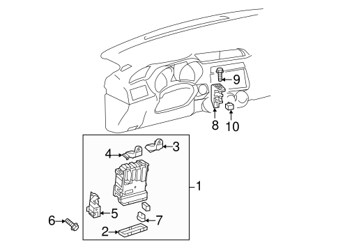 Electrical Components for 2013 Scion tC #0