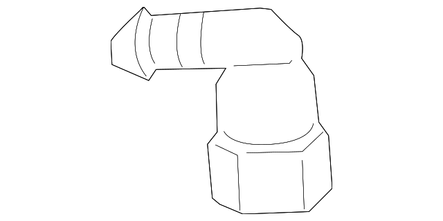 Genuine GM Inlet Hose 25880392
