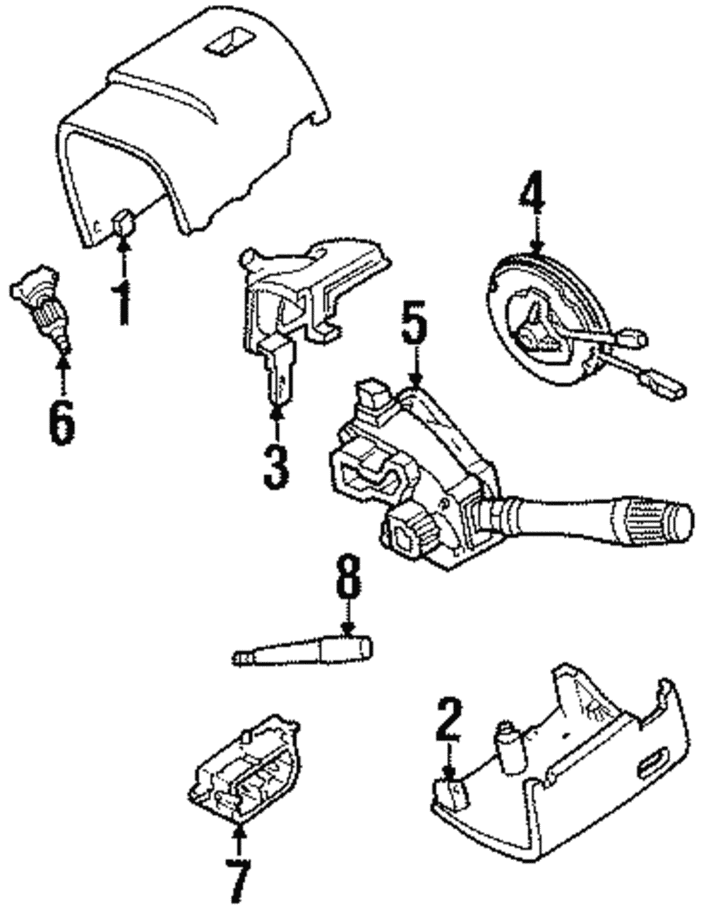 Combo Switch - Ford (YW1Z-13K359-AA)