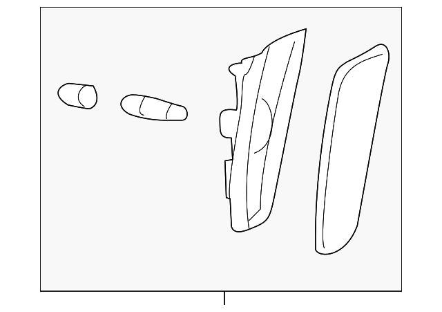 Front Driver Side Marker Lamp - GM (92215972)