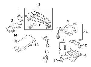 2004-2011 Mazda RX-8 Knock Sensor N3H1-18-921A RealMazdaParts