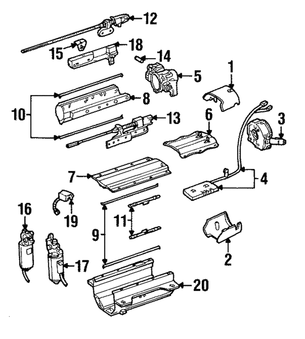 Housing - Ford (XW4Z-3F789-AA)