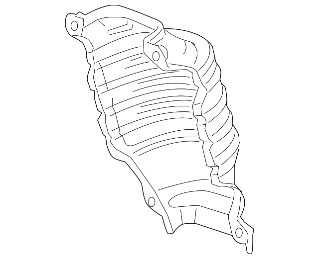 18120RV0A00 Heat Shield 20142017 Honda Odyssey Honda Parts Online
