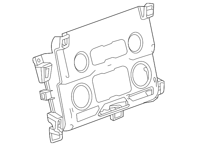 Instrument Panel Accessory Bezel - GM (84461658)