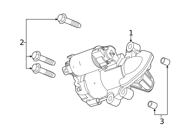 2020-2024 GM Starter 12730578 | OEM Parts Online