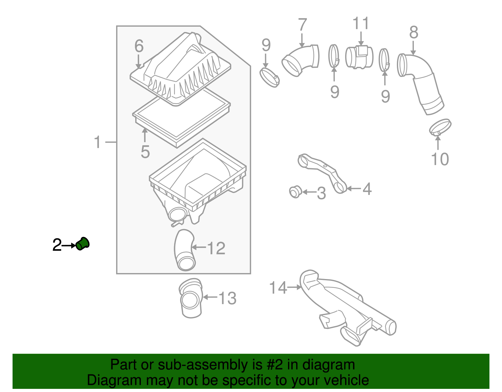 Air Cleaner Insulator - GM (9202941)