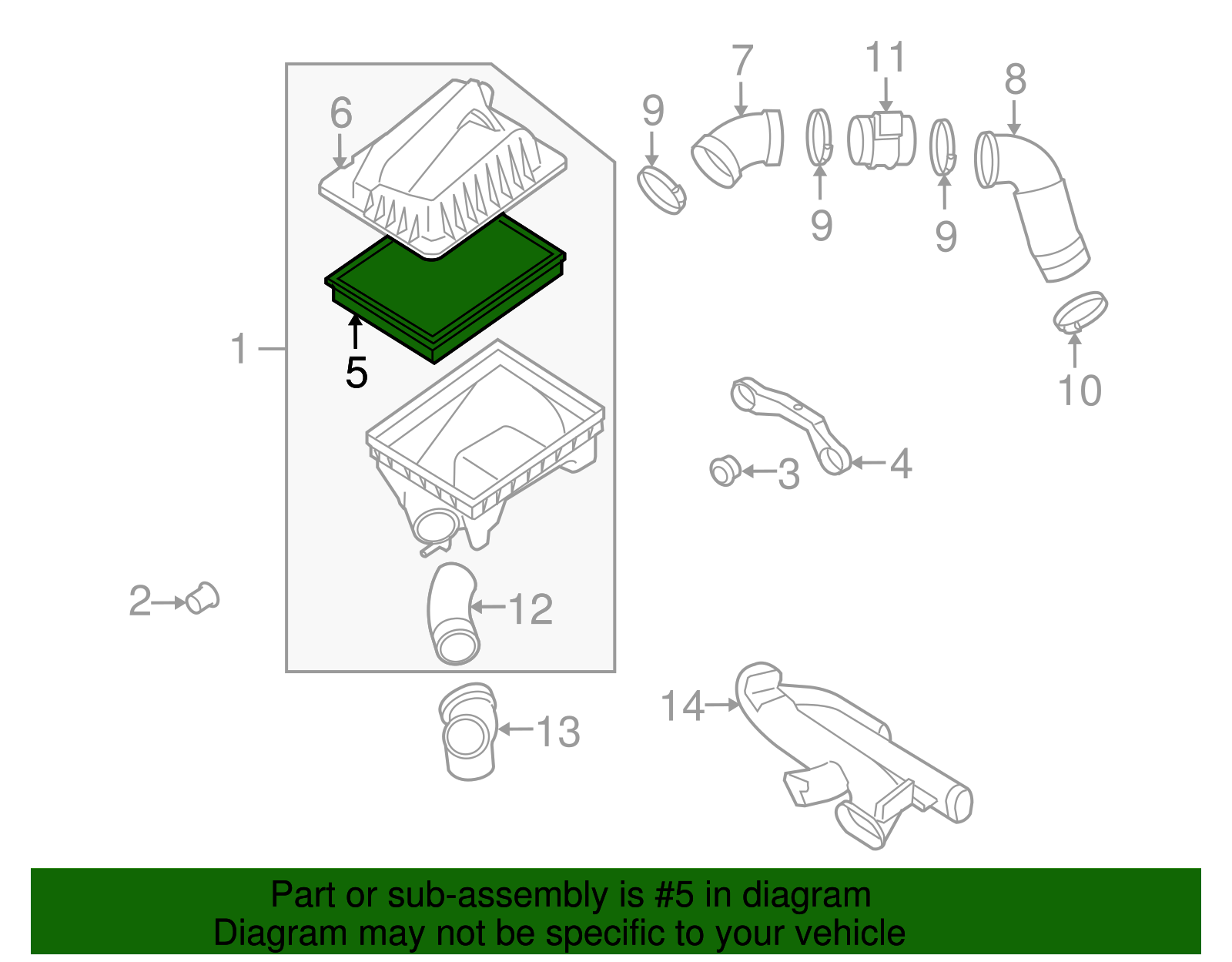 Air Filter - GM (93192885)