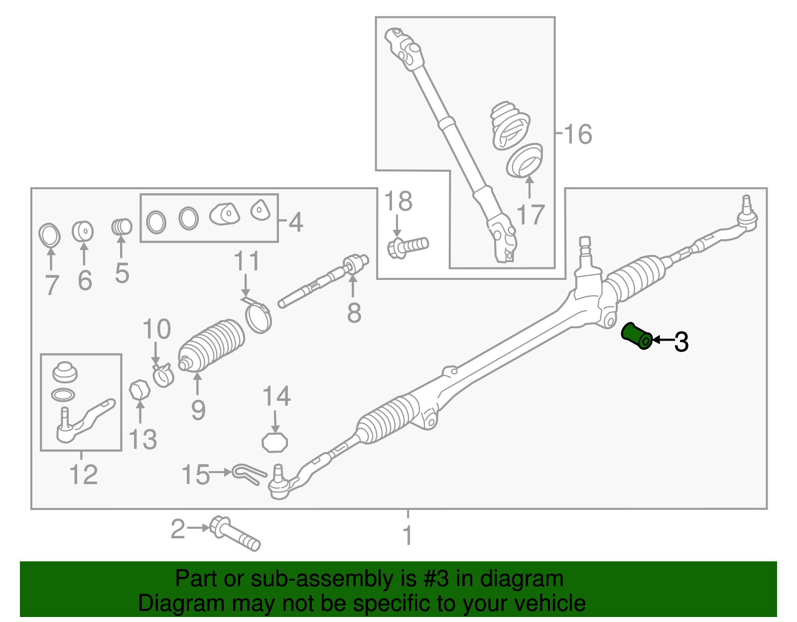 Gear Assembly Bushing - Scion (SU003-00824)