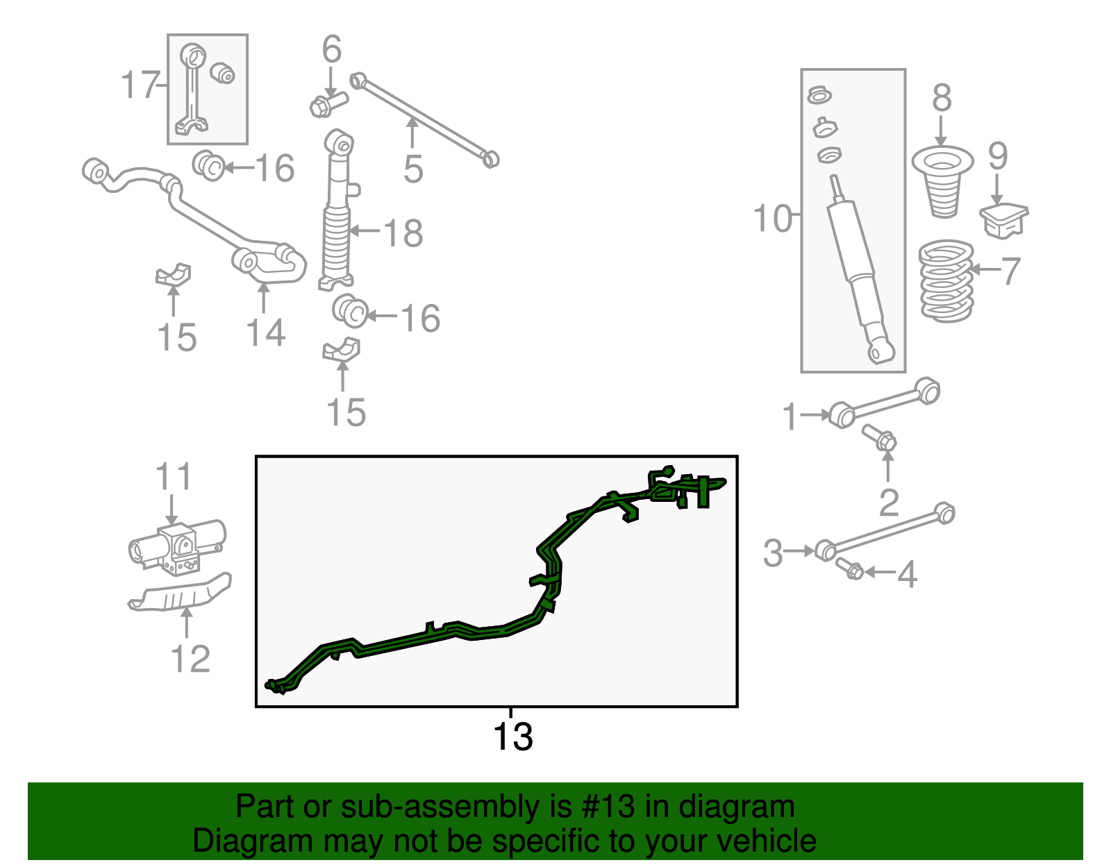 Tube Assembly - Toyota (48880-60051)
