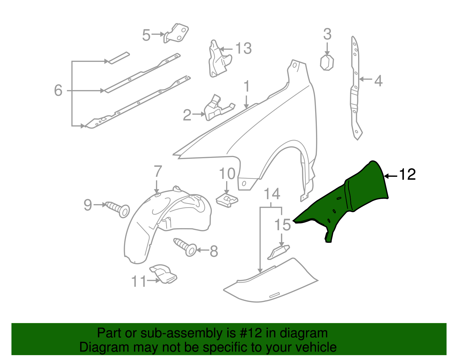 Sound Absorber - Volkswagen (7L6-805-885)