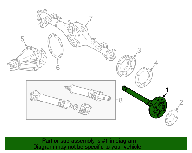 4231104060 Axle Shaft 20162023 Toyota nashuatoyota