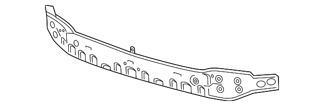 thumbnail image 2 of Front Bumper Reinforcement Bar For 2016-2019 Chevrolet Cruze - Steel 39059599 2 of 5