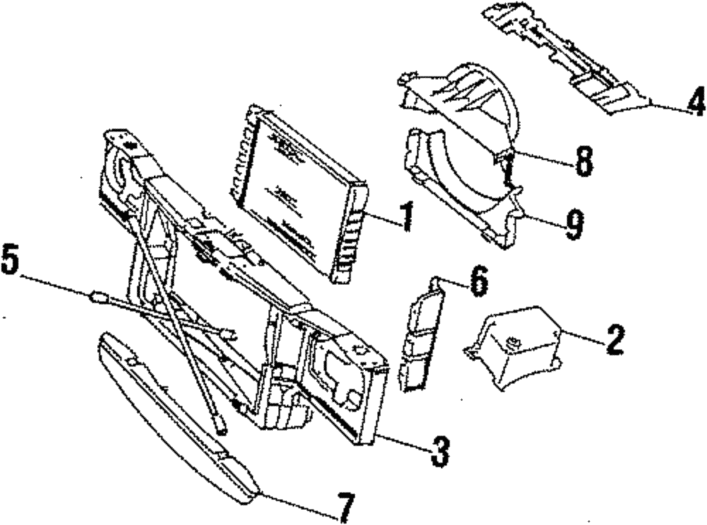 Fan Shroud - GM (558395)
