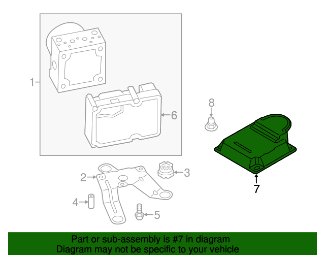 20132014 BMW X3 Speed Sensor 34526862759 BMW Parts World