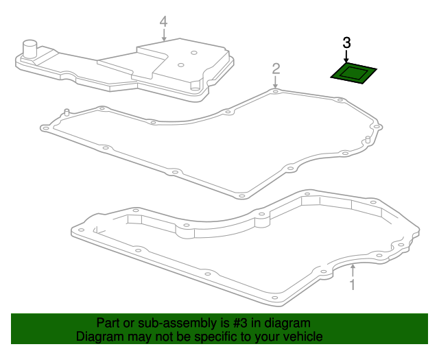 19952023 GM Automatic Transmission Fluid Pan 29535617