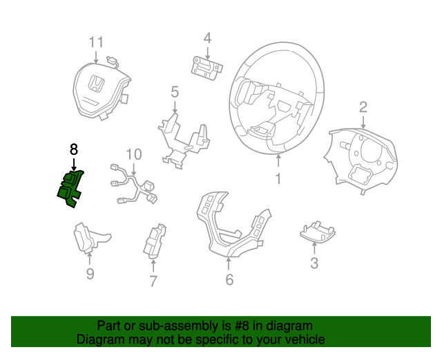 20062008 Honda Ridgeline Radio Switch 35880SJCA01ZB OEM Parts Online