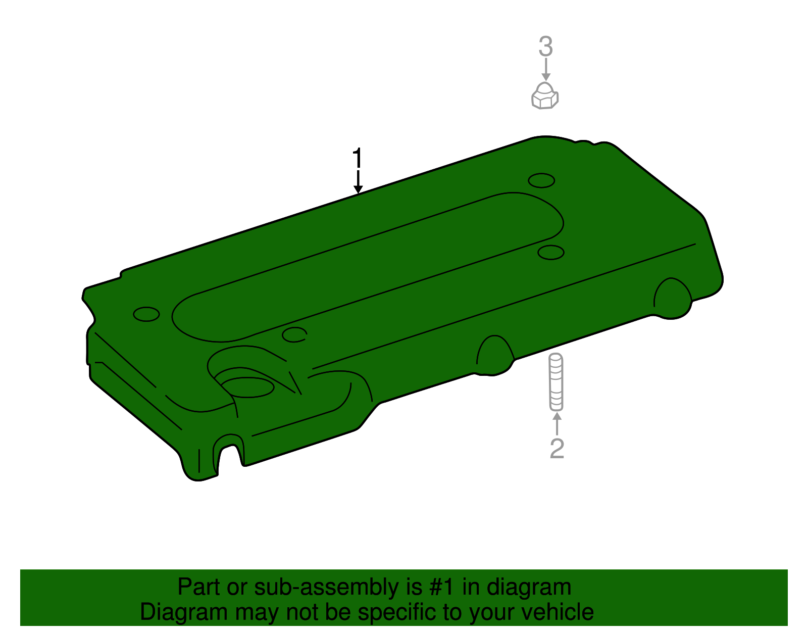 Engine Cover - Scion (12601-0H020)