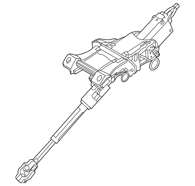 20132016 Ford Steering Column EG9Z3C529B Varsity Ford