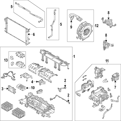Cooling System for 2023 Hyundai Elantra | World OEM Parts Hyundai