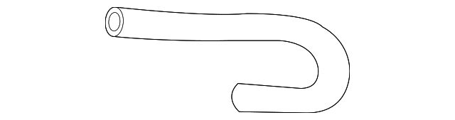 URO Parts C2C35056 Power Steering Return Hose