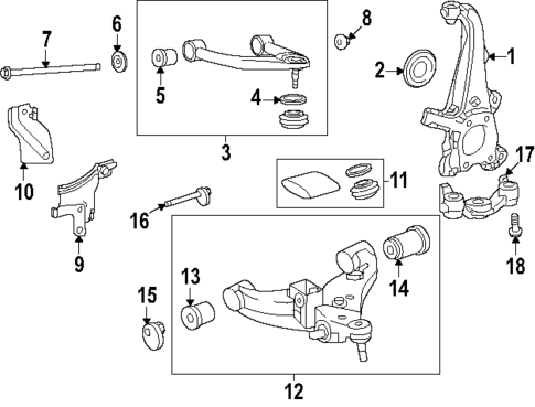 Suspension Components for 2024 Toyota Tacoma OEMGenuineParts