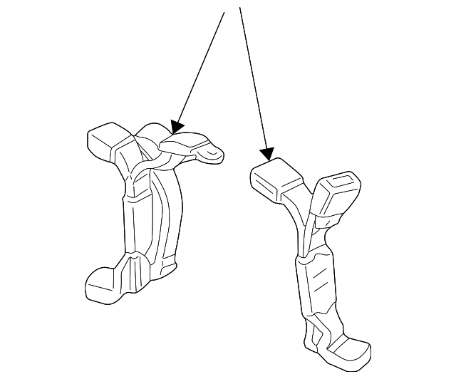 Rear Seat Center Belt - GM (88951571)