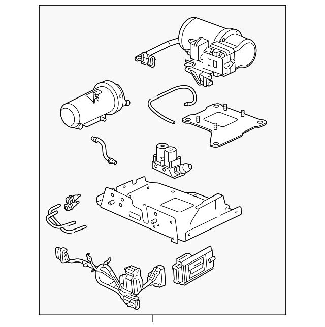 Compressor Assembly, Auto Lvl Control  Air - GM (19303233)