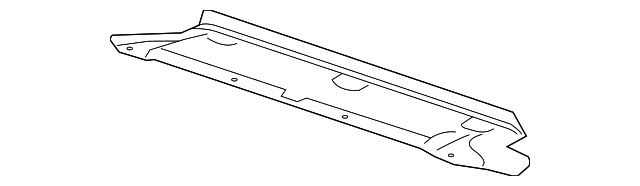 Radiator Air Lower Deflector - Cadillac (84108543)