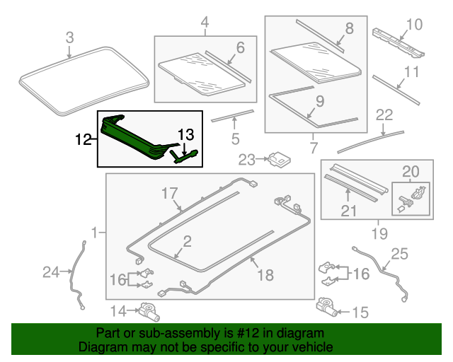 2018-2024 Audi Air Deflector 5NN-877-651-A | OEM Parts Online 