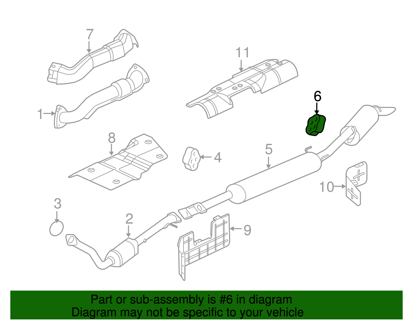 Converter & Pipe Insulator - GM (10430942)