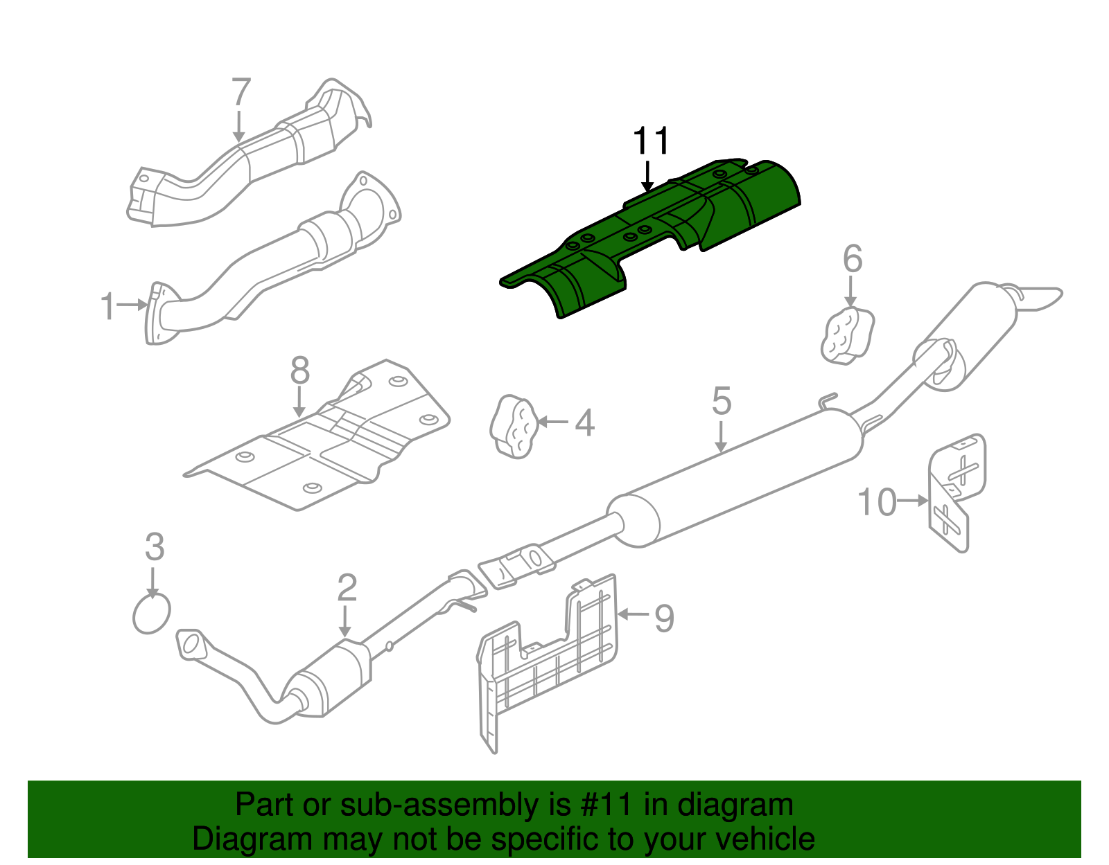 Heat Shield - GM (10367221)