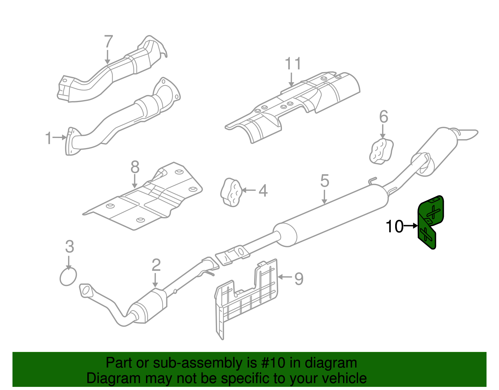 Heat Shield - GM (10317625)